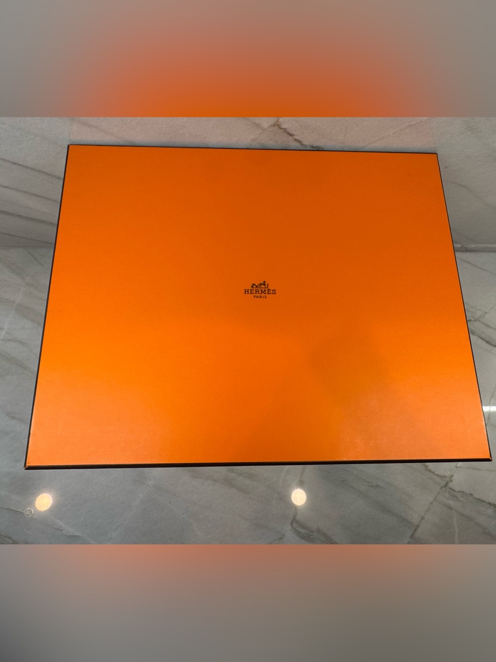 Hermès Large Orange Gift Box
